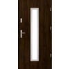 Drzwi S34 Ciemny Orzech INOX 72 mm